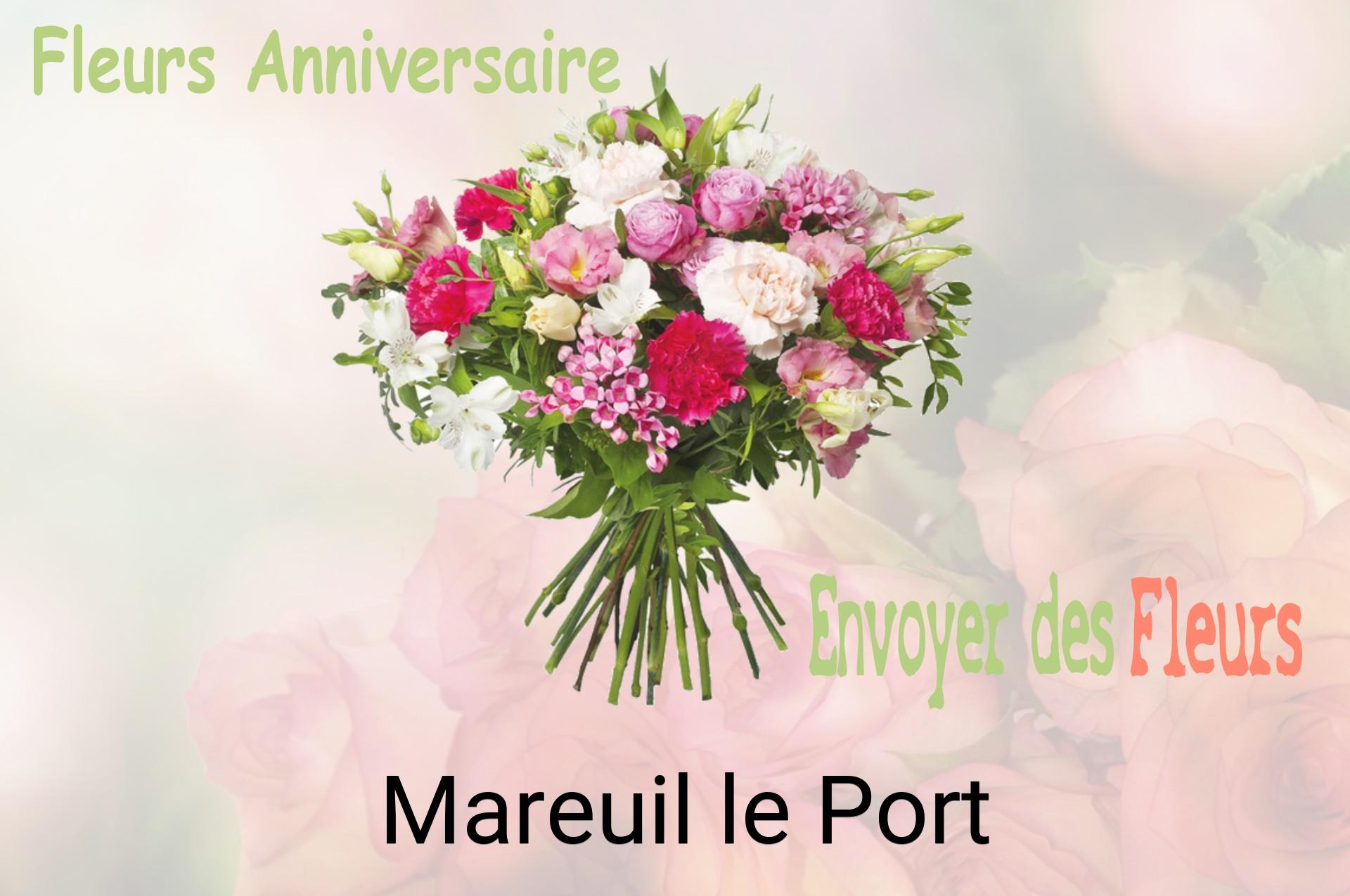 Bouquet de fleurs d’anniversaire livré à Mareuil-le-Port