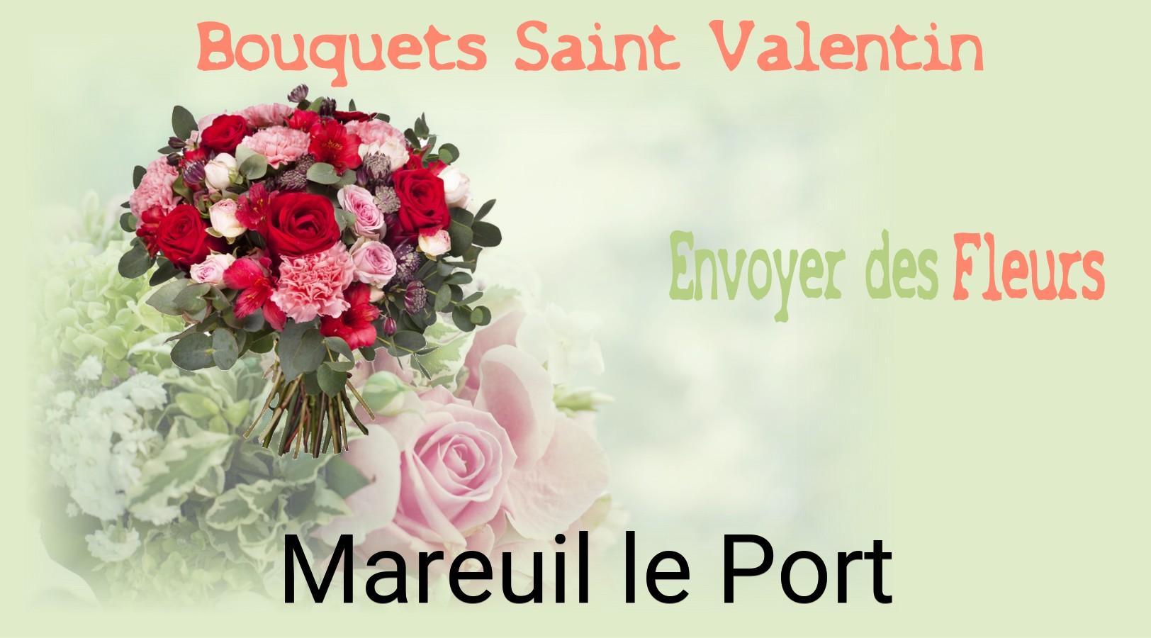 Roses de Saint-Valentin livrées à Mareuil-le-Port